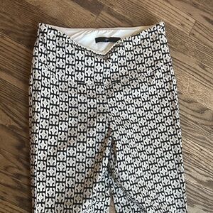 Up! Pants Geometric Medallion Soft Stream Ankle Pant Size 8
